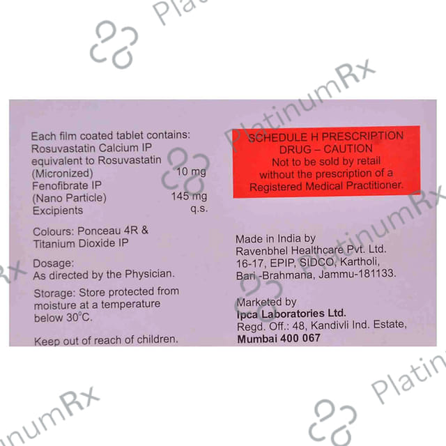 Rxtor F 145/10mg Tablet 10s