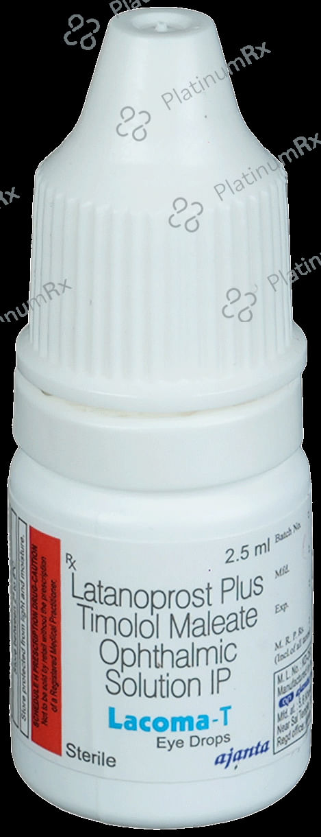 Lacoma T 50mcg/5mg Eye Drop 2.5ml