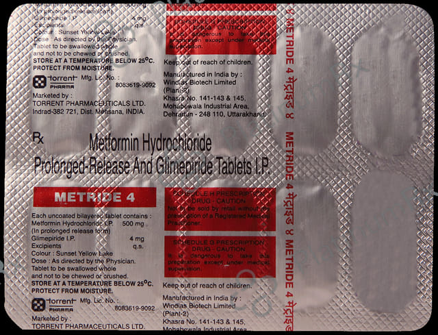 Metride 4mg/500mg Tablet