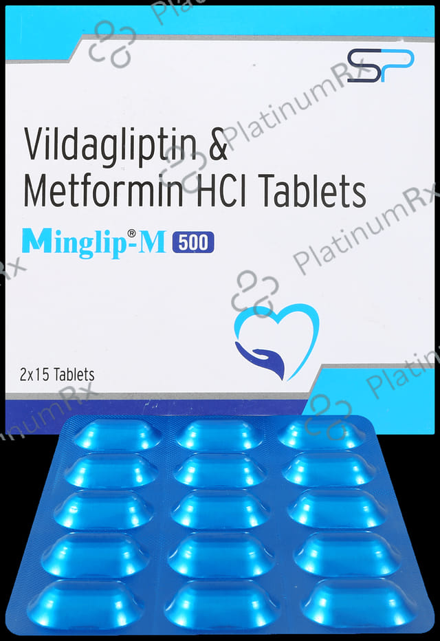 Minglip M 500 500/50mg Tablet 15s
