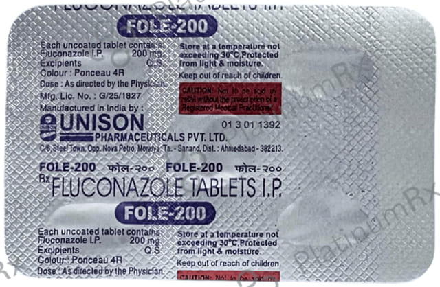 Fole 200mg Tablet 1s