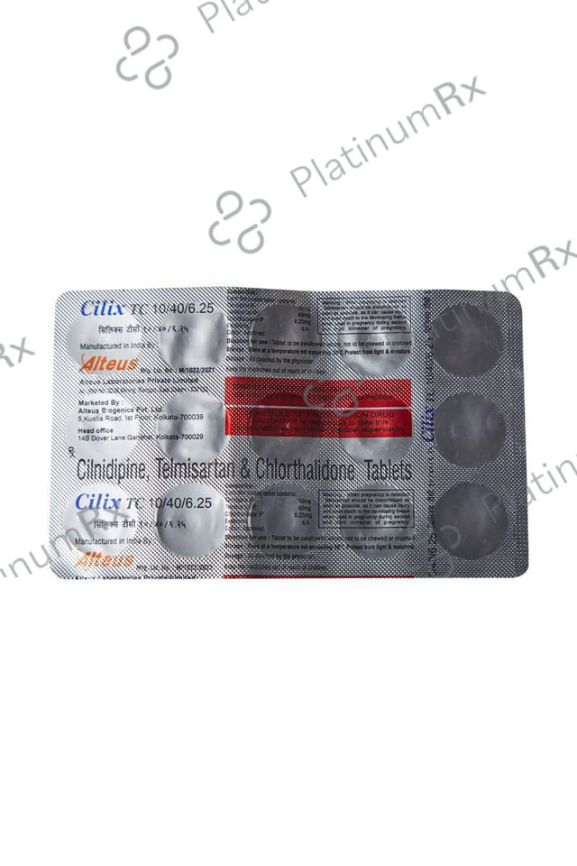 Cilix TC 20mg/5mg/6.25mg Tablet