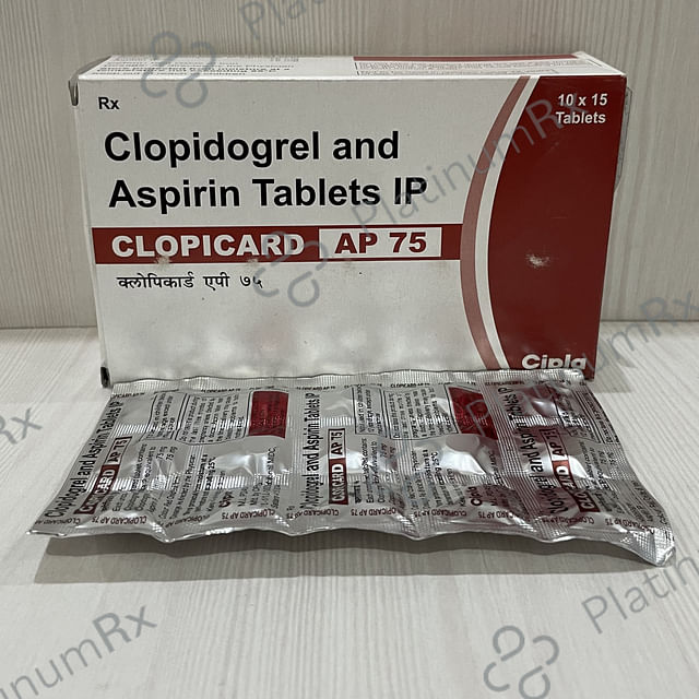 Clopicard AP 75/75mg Tablet 15s