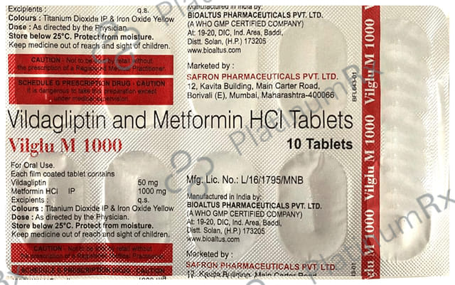 Vilglu M 1000 Tablet