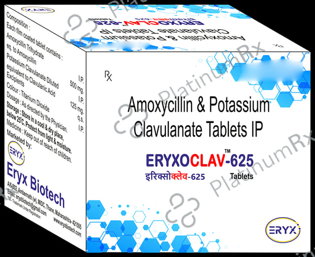 Eryxoclav 625 Tablet