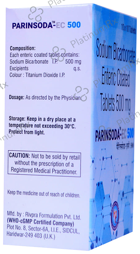 Parinsoda EC 500mg Tablet 10s