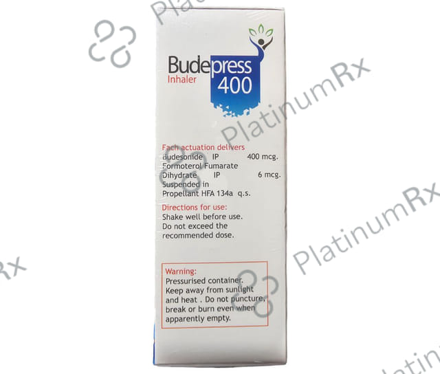 Budepress 6/400mcg Inhaler 120MDI