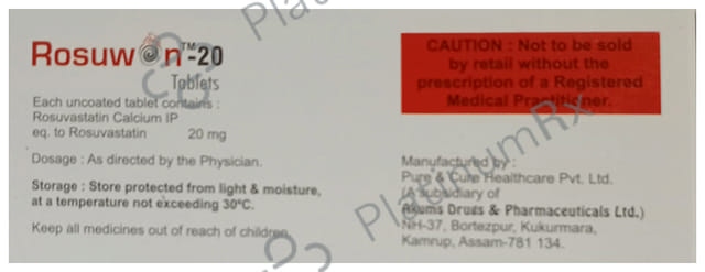 Rosuwon 20 Tablet