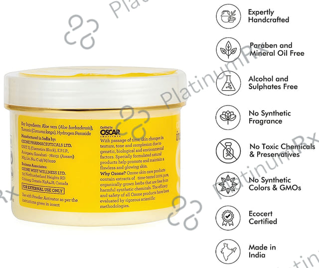 Ozone Instant Glo Bleach Cream 250 gm