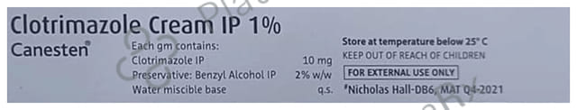 Canesten 1% Cream 30gm