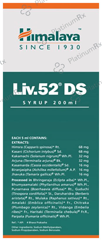 Himalaya Liv 52 DS Syrup 200ml