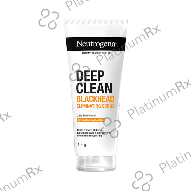 Neutrogena Deep Clean Blackhead Eliminating Daily Scrub 100gm