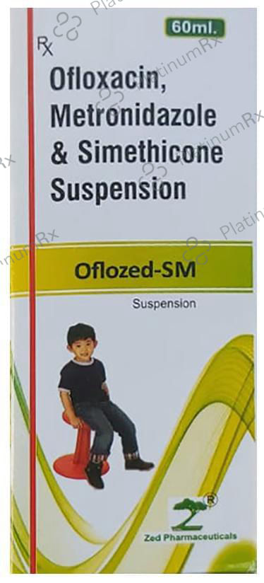 Oflozed-SM Oral Suspension