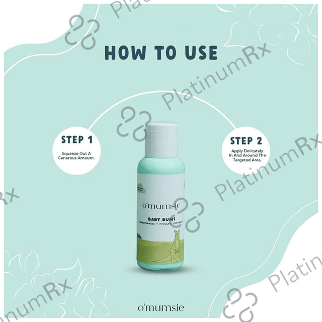 O'mumsie Baby Bums Hemorrhoid and Fissure Oil Gel