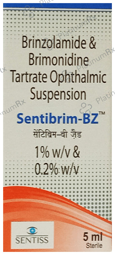 Sentibrim BZ Ophthalmic Suspension 5ml