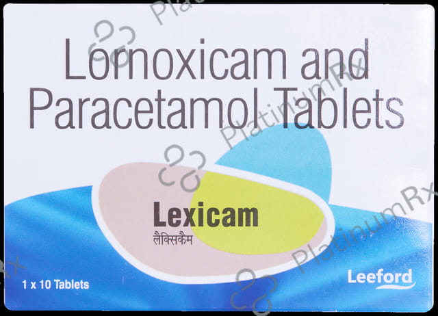 Lexicam 8mg/325mg Tablet