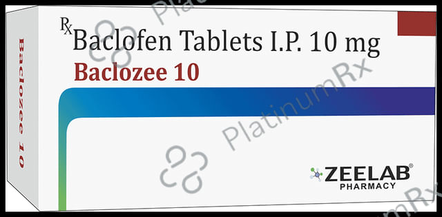 Baclozee 10mg Tablet