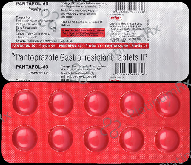 Pantafol 40mg Tablet