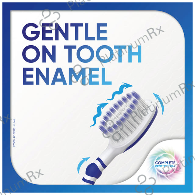 Sensodyne Toothbrush Complete Protection + Toothbrush with Flexible Neck for 48% Better Cleaning with Soft Tapered Bristles