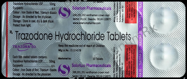 Trazona 50mg Tablet