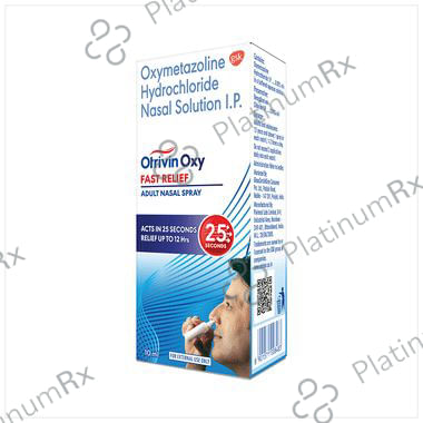 Otrivin Oxy 0.05% Fast Relief Adult Nasal Spray 10ml