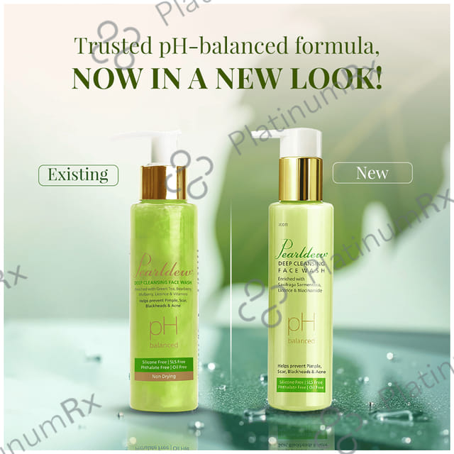 Pearldew Deep Cleansing Face Wash (100ml Each) 1 Bottle