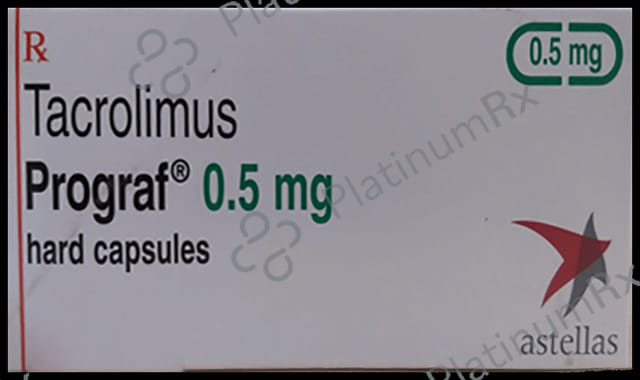 Prograf 0.5mg Capsule 10s