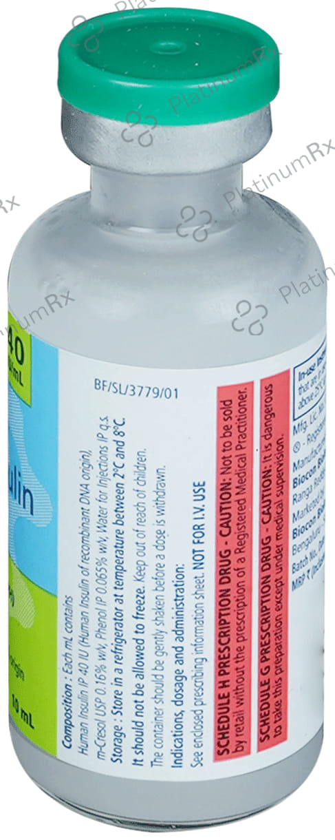 Insugen-N 40IU/ml Injection 10ml