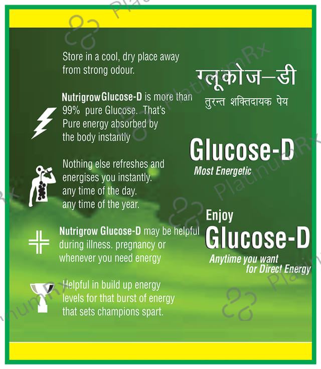Nutrigrow Glucose-D Powder Mix Fruit