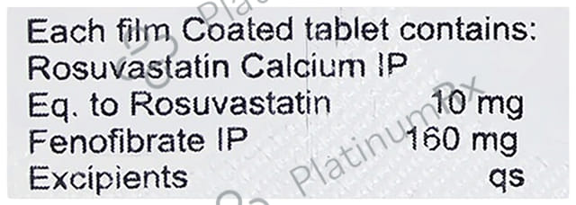 Rosuaid F 160/10mg Tablet 10s