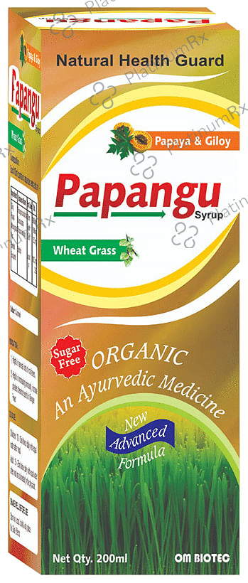 Om Biotec Organic Papangu Syrup Sugar Free