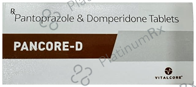 Pancore 10/40mg D Tablet 10s