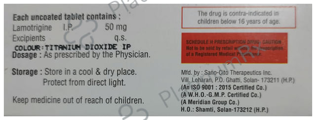 Lamogec 50mg Tablet 10s