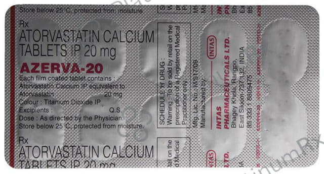 Azerva 20mg Tablet 10s