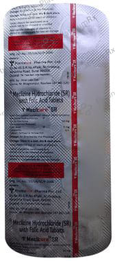 Meclicure 50mg/5000mcg SR Tablet 10s