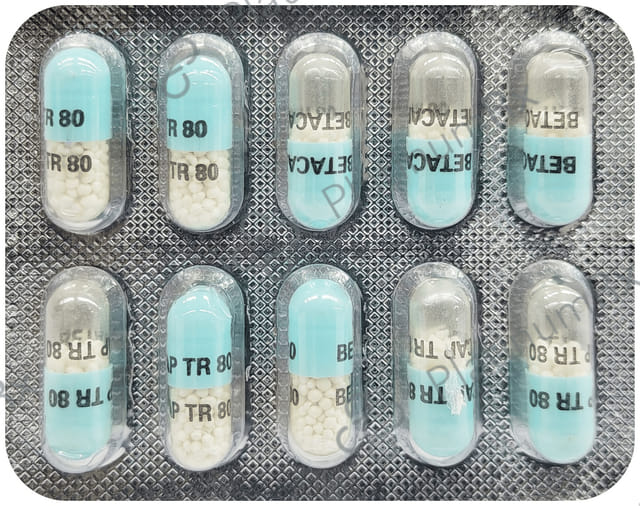 Betacap TR 80mg Capsule PR 10s
