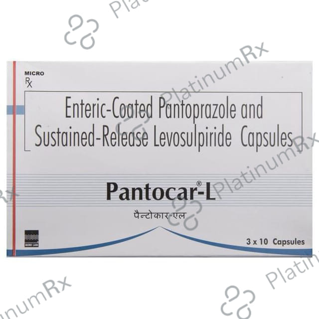 Pantocar L 75/40mg Capsule SR 10s