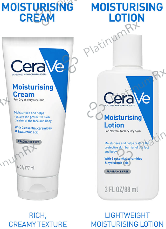 CeraVe Moisturising Cream for Dry to Very Dry Skin 177 gm