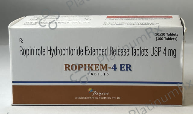 Ropikem 4mg ER Tablet 10s