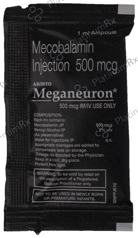 Meganeuron 500mcg Injection 1ml