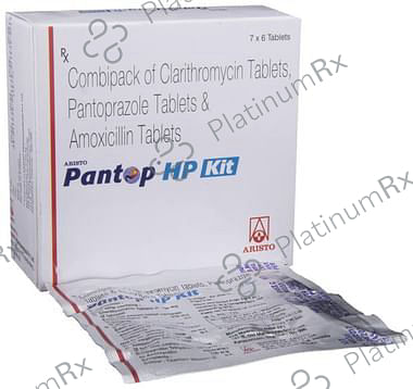 Pantop HP Kit 75/500/40mg Tablet 6s