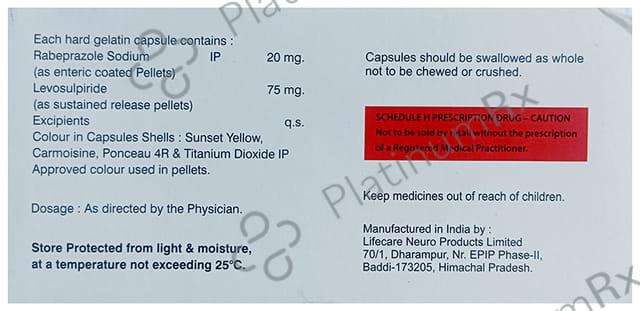 Thankrab LS 75mg/20mg Capsule SR