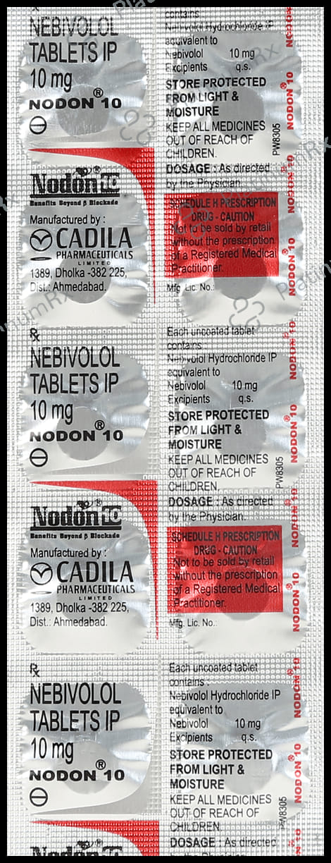 Nodon 10mg Tablet 10s