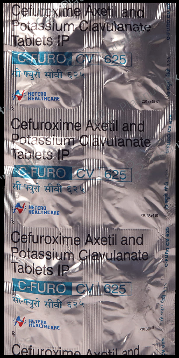 Cfuro CV 500/125mg Tablet 6s