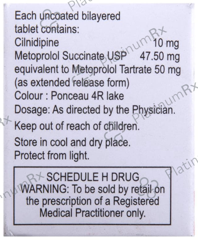 Nexovas M 10/50mg Tablet ER 10s