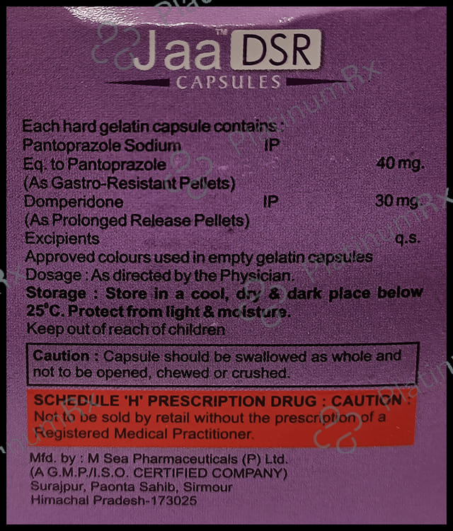 Jaa DSR 30/40mg Capsule 10s