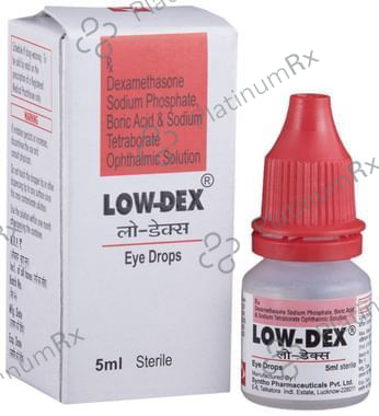 Low-Dex Eye Drops