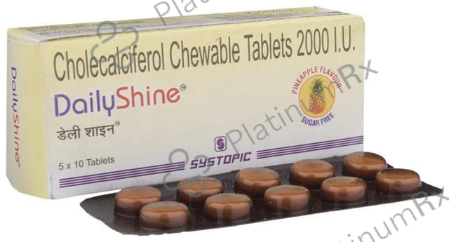 Dailyshine 2000IU Tablet 10s