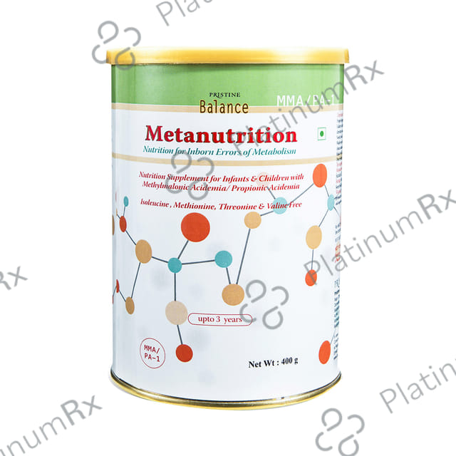 Pristine Balance Metanutrition MMA/PA 1 (Upto 3 Years) for Metabolism - Flavour Powder Unflavoured