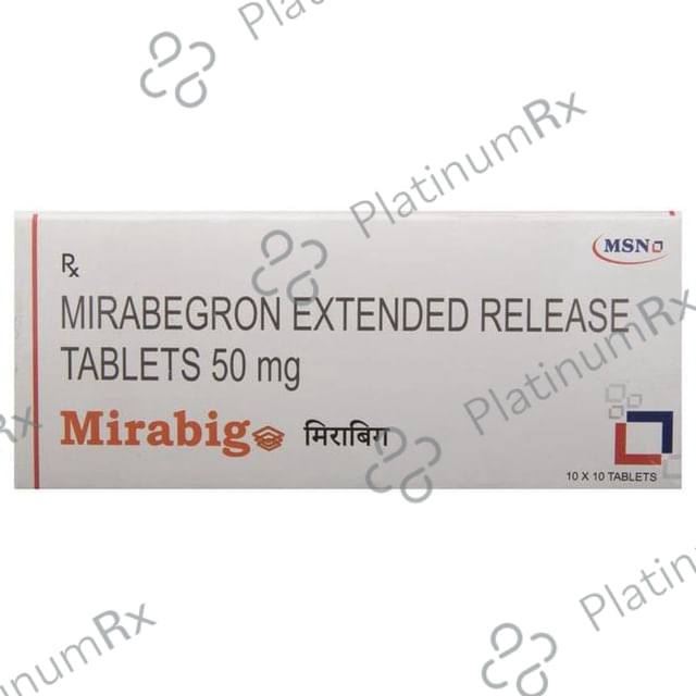 Mirabig ER 50mg Tablet 10s